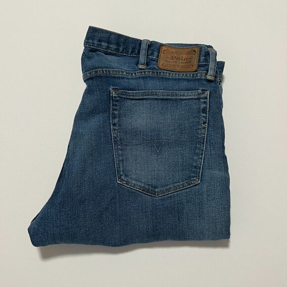 Polo Ralph Lauren Jeans Classic Fit Medium Wash Denim Preppy Men's size 38x30 - Picture 1 of 8